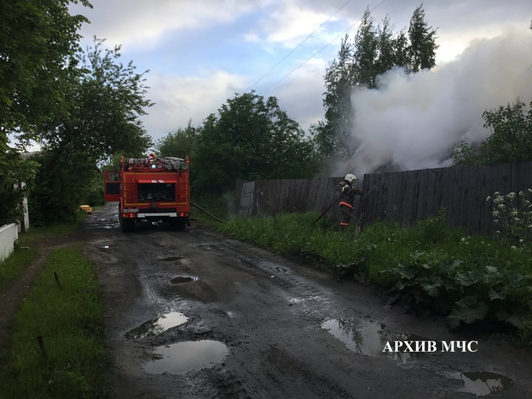 Пожар в г. Галич — МЧС России по Костромской области