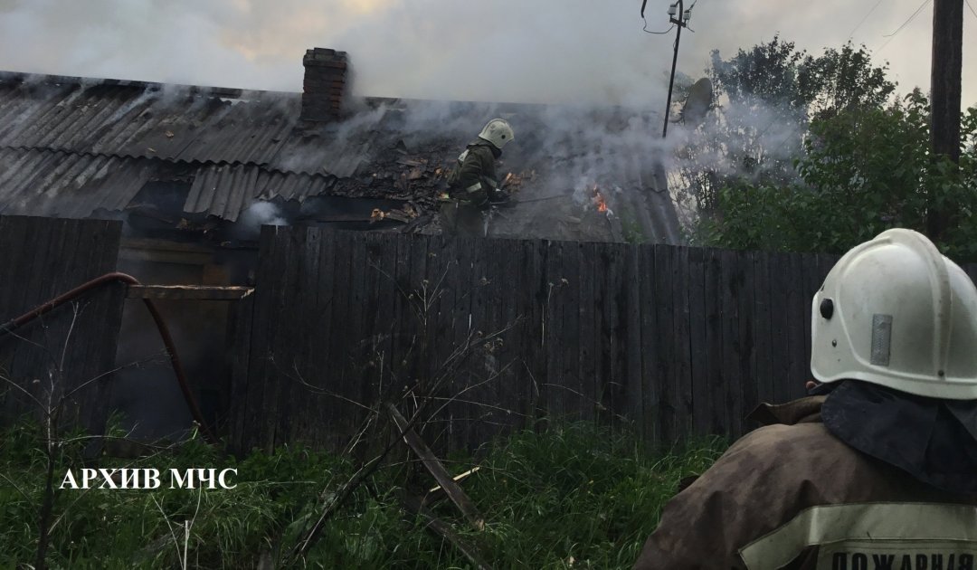 Пожар в Галичском районе