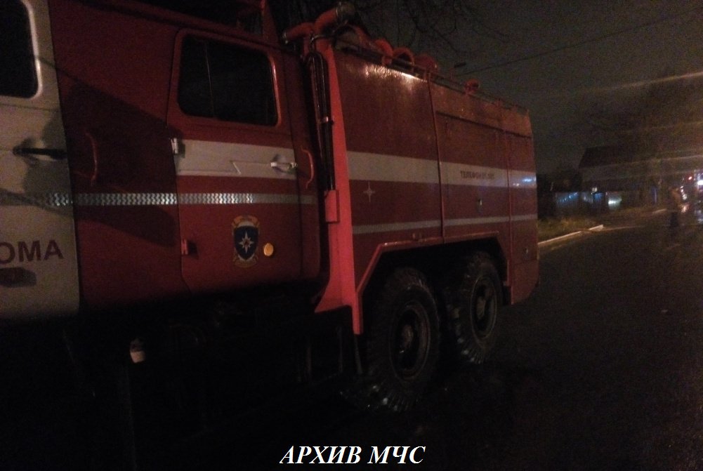 Пожар в Галичском районе, д. Курьяново