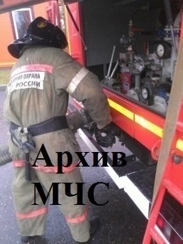 Пожар в Галичском районе